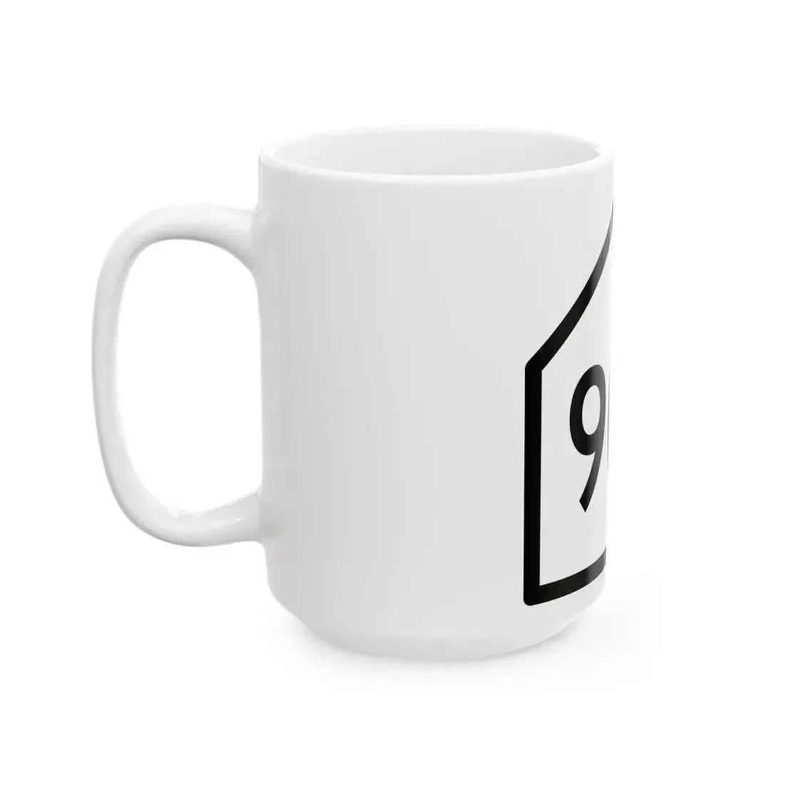 WV HARP 908 (Virginia) (Road Sign) White Coffee Mug - Go Mug Yourself