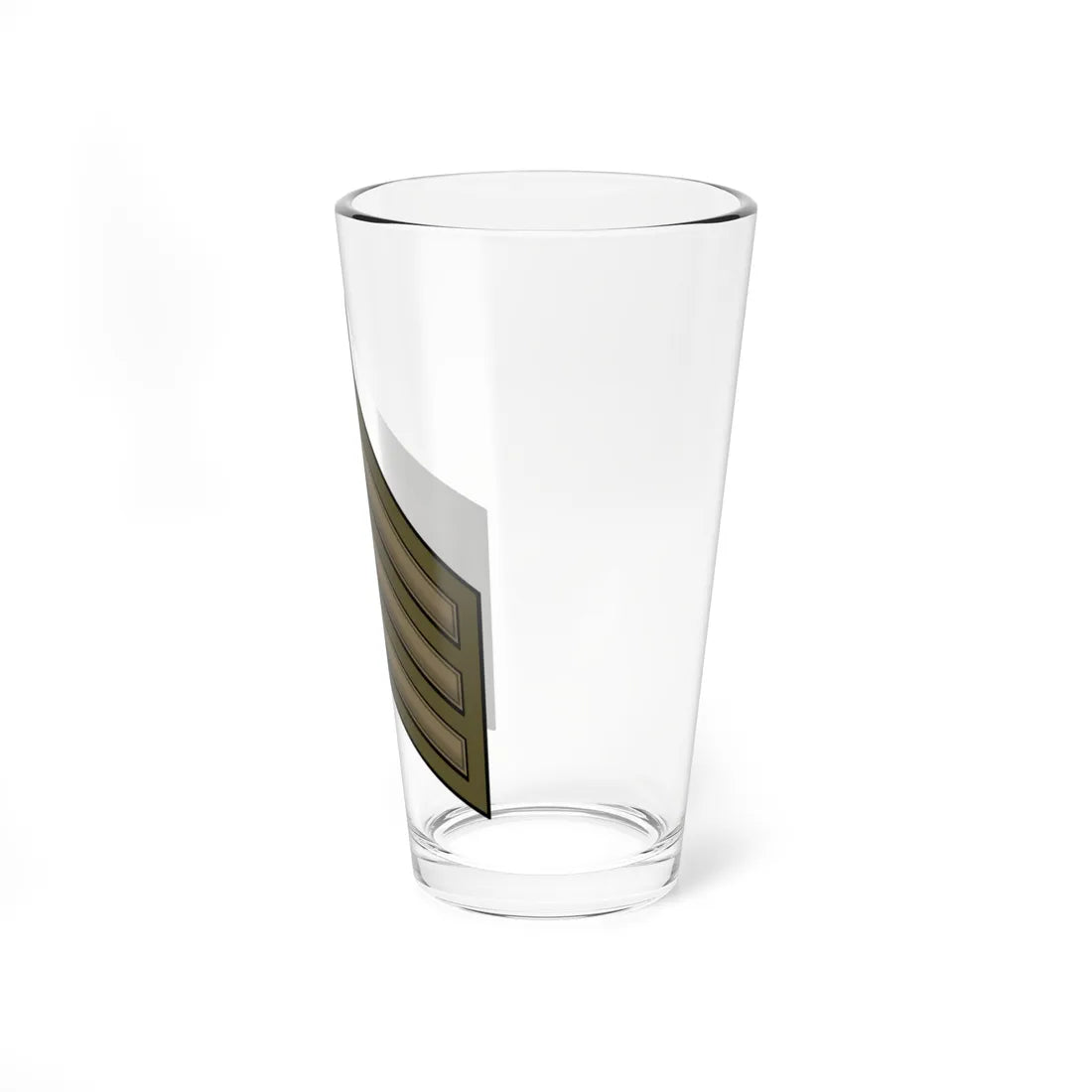 WW1 Sergeant (United States) (Military Rank) Pint Glass 16oz - Go Mug Yourself