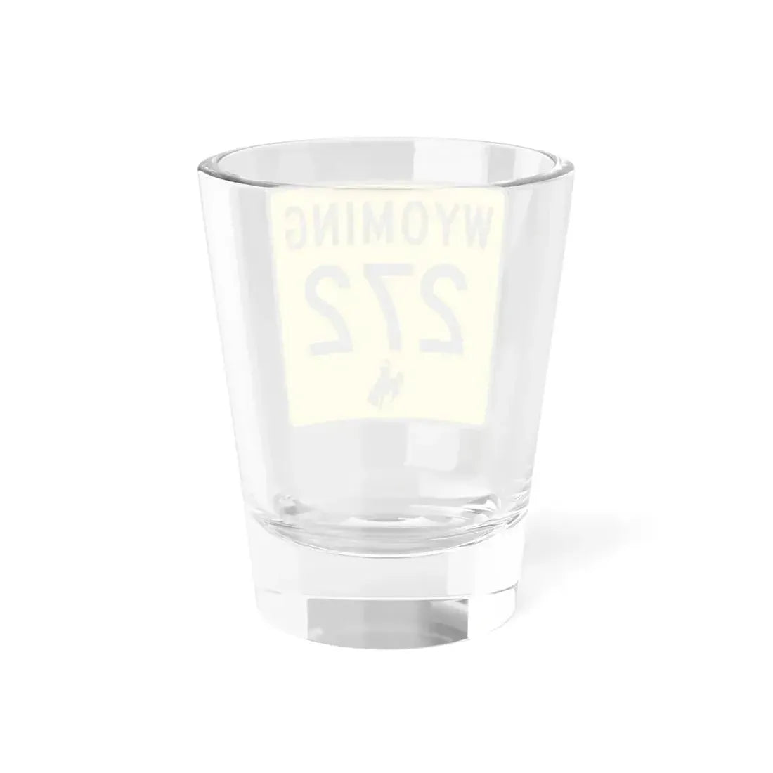 WY-272 (Wyoming) (Road Sign) Shot Glass 1.5oz - Go Mug Yourself