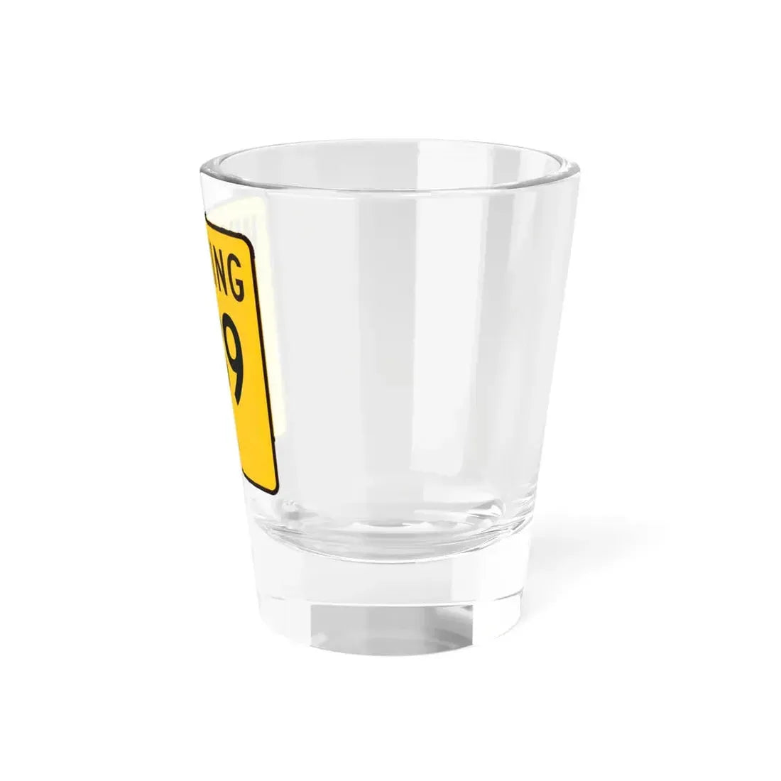 WY-339 (Wyoming) (Road Sign) Shot Glass 1.5oz - Go Mug Yourself