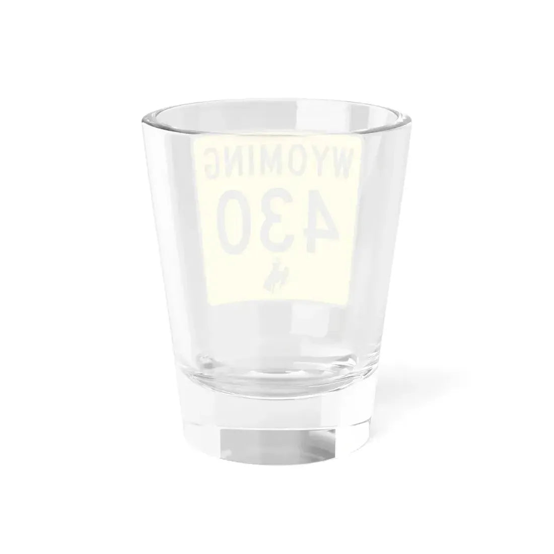 WY-430 (Wyoming) (Road Sign) Shot Glass 1.5oz - Go Mug Yourself