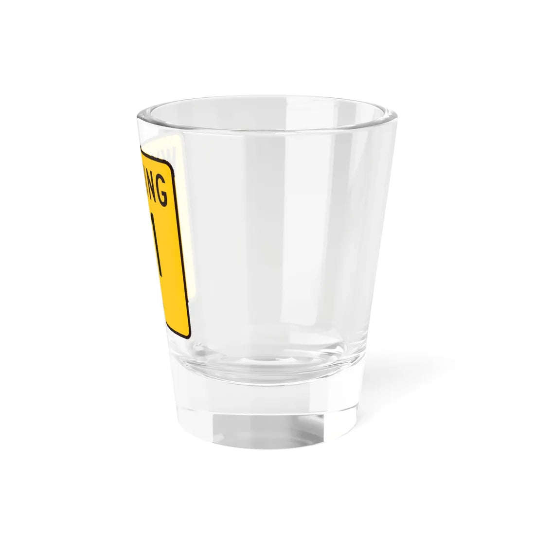 WY-51 (Wyoming) (Road Sign) Shot Glass 1.5oz - Go Mug Yourself