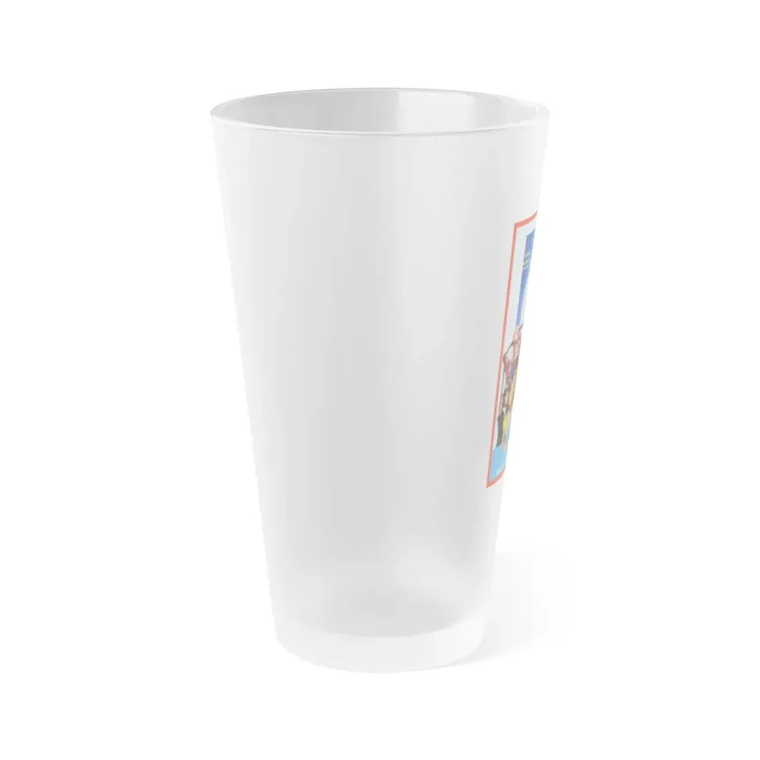 YELLOW HAIR AND THE FORTRESS OF GOLD 1984 Movie Poster - Frosted Pint Glass 16oz - Go Mug Yourself