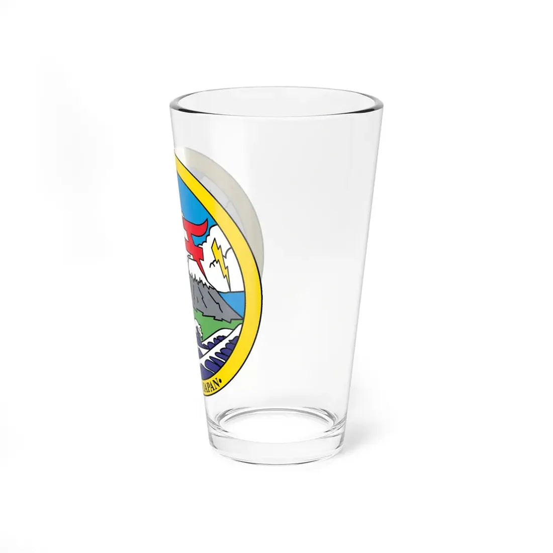 Yokosuka Japan NAVPACMETOFAC (U.S. Navy) Pint Glass 16oz - Go Mug Yourself