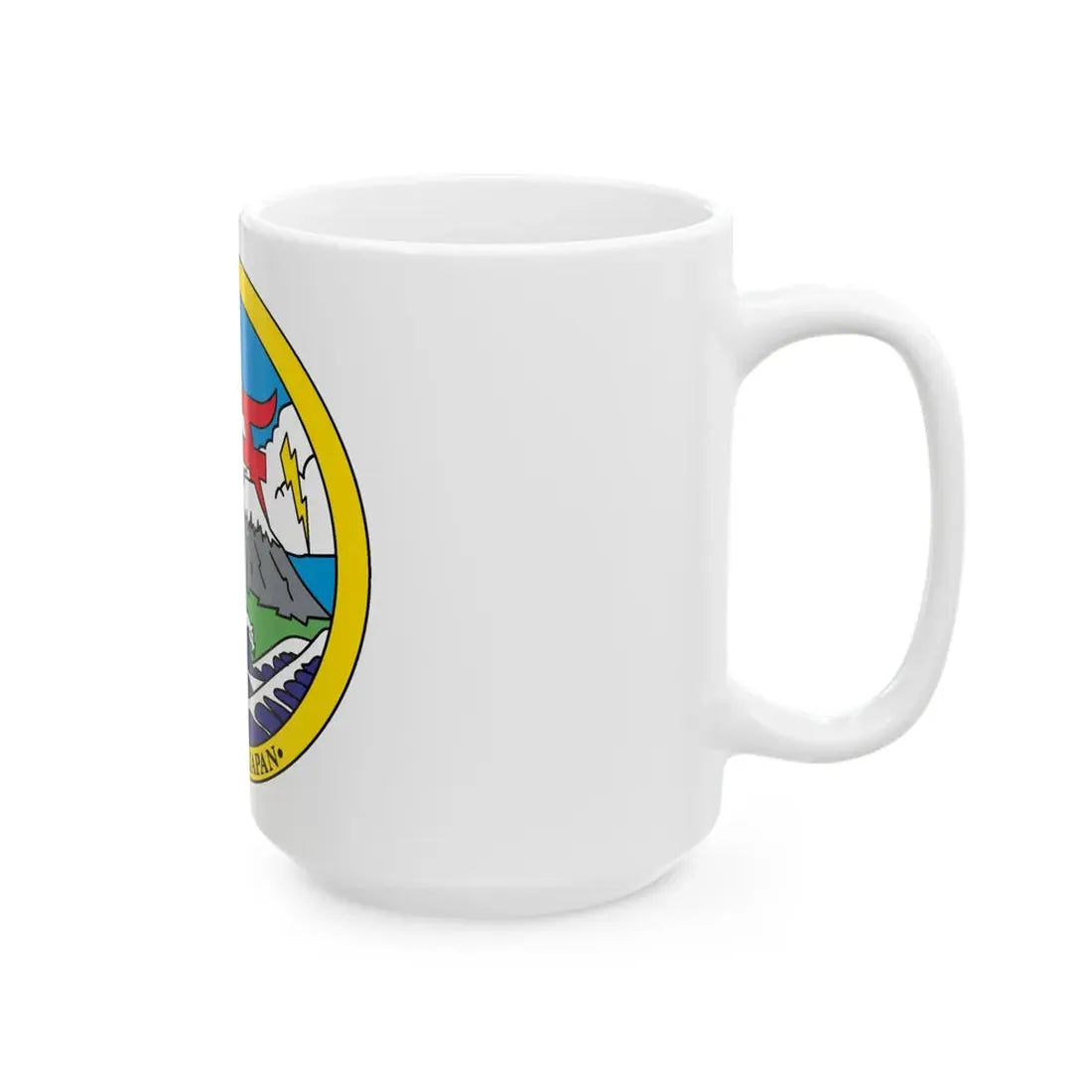 Yokosuka Japan NAVPACMETOFAC (U.S. Navy) White Coffee Mug - Go Mug Yourself