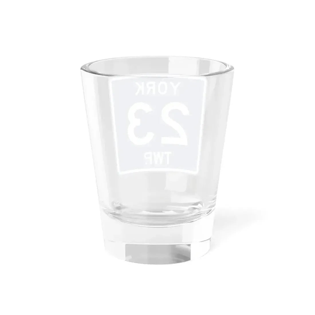 York Township Route 23 Medina County Ohio (Ohio) (Road Sign) Shot Glass 1.5oz - Go Mug Yourself