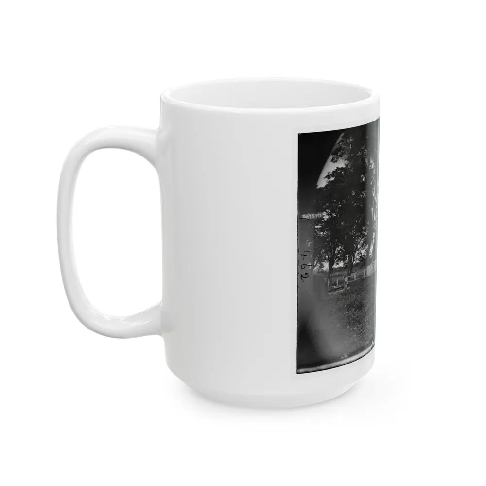 Yorktown, Va. Augustine Moore House, In Which Lord Cornwallis Signed The Capitulation Of 1781 (U.S. Civil War) White Coffee Mug-Go Mug Yourself