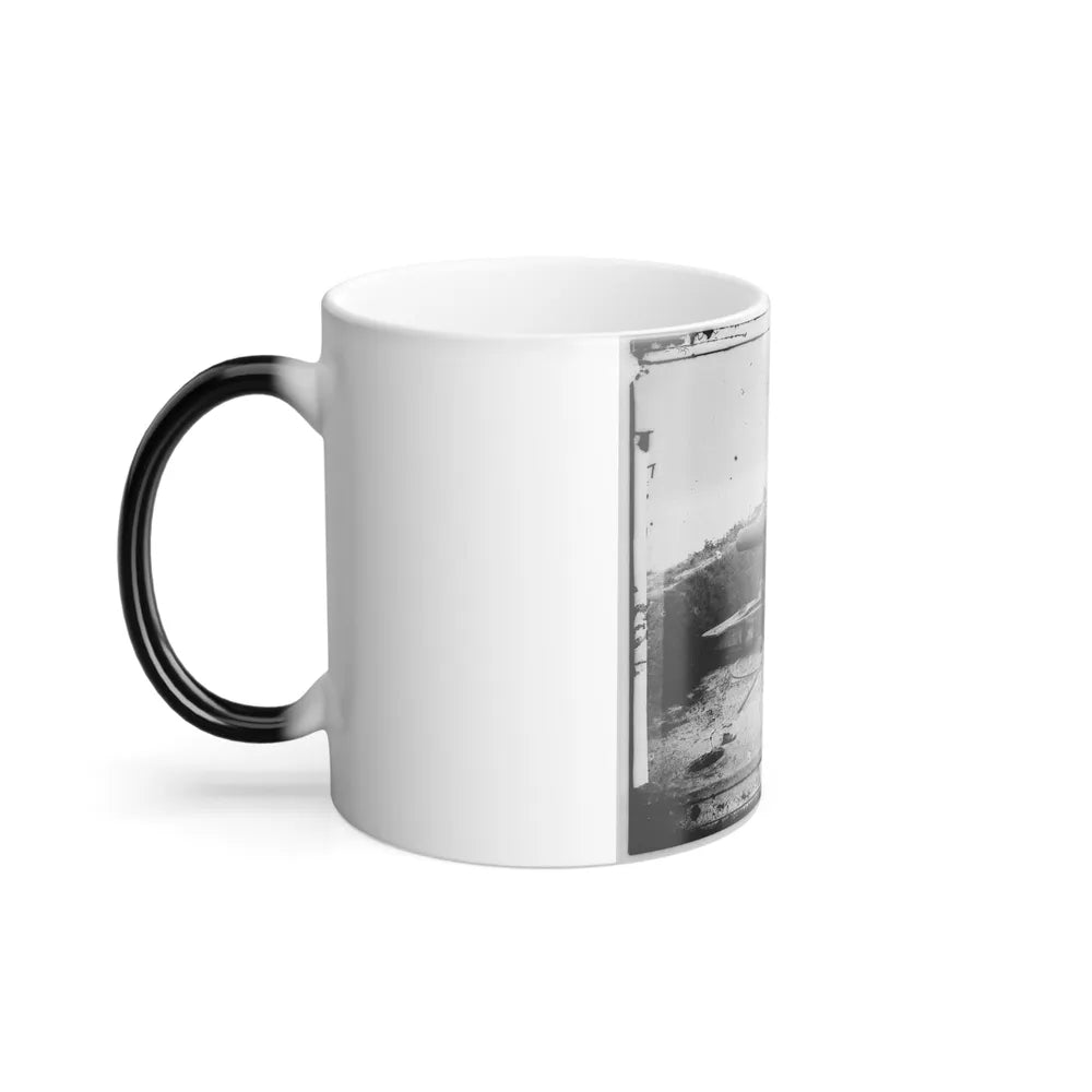 Yorktown, Va. Confederate Water Battery Magruder, With Rodman Smooth-Bore Siege Guns (U.S. Civil War) Color Changing Coffee Mug 11oz-Go Mug Yourself
