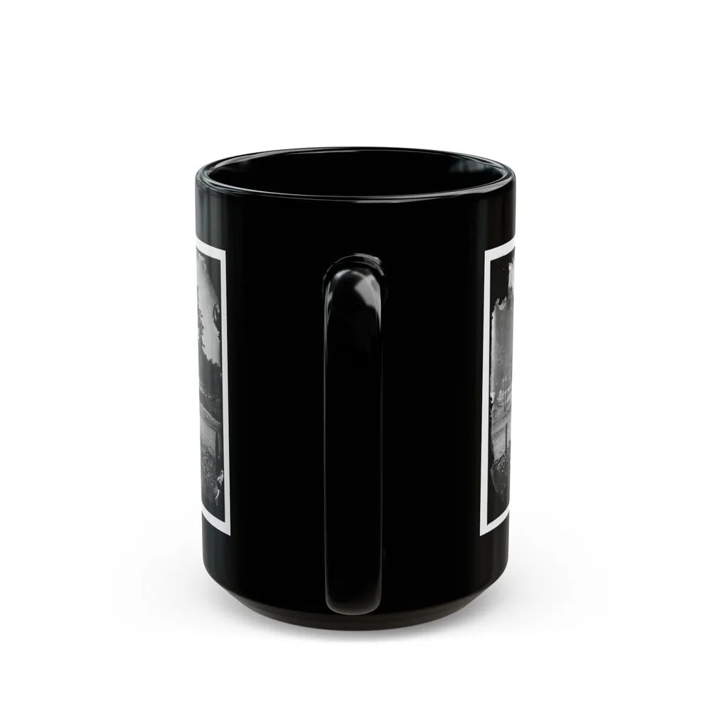 Yorktown, Va. Headquarters Of Gen. John B. Magruder (U.S. Civil War) Black Coffee Mug-Go Mug Yourself