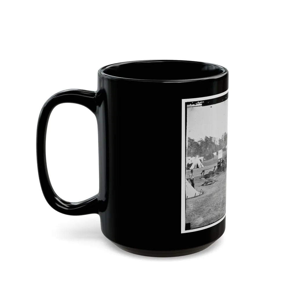 Yorktown, Va., Vicinity. Headquarters Of Gen. George B. Mcclellan, Camp Winfield Scott (U.S. Civil War) Black Coffee Mug-Go Mug Yourself