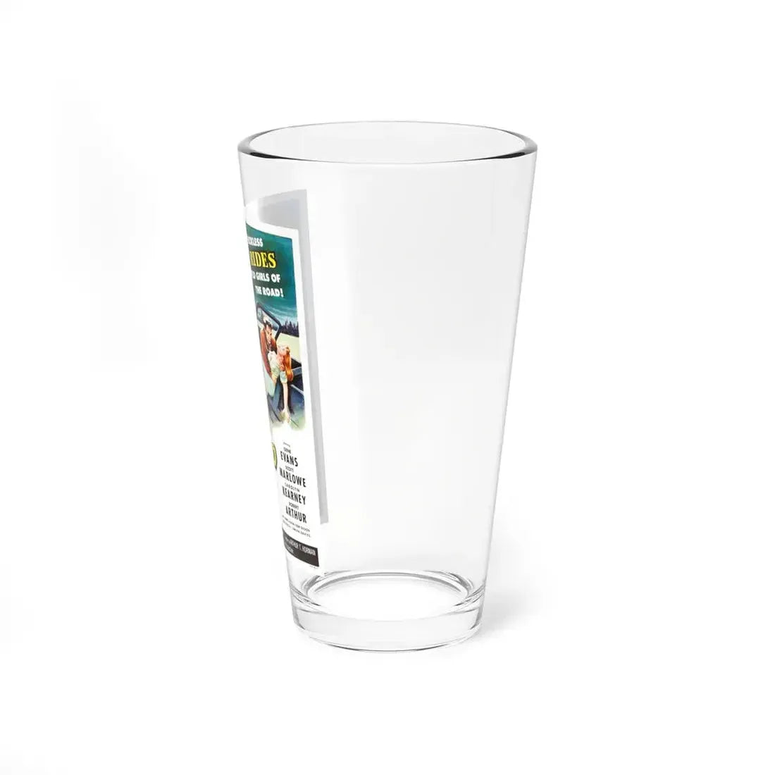 YOUNG AND WILD 1958 Movie Poster - Pint Glass 16oz - Go Mug Yourself