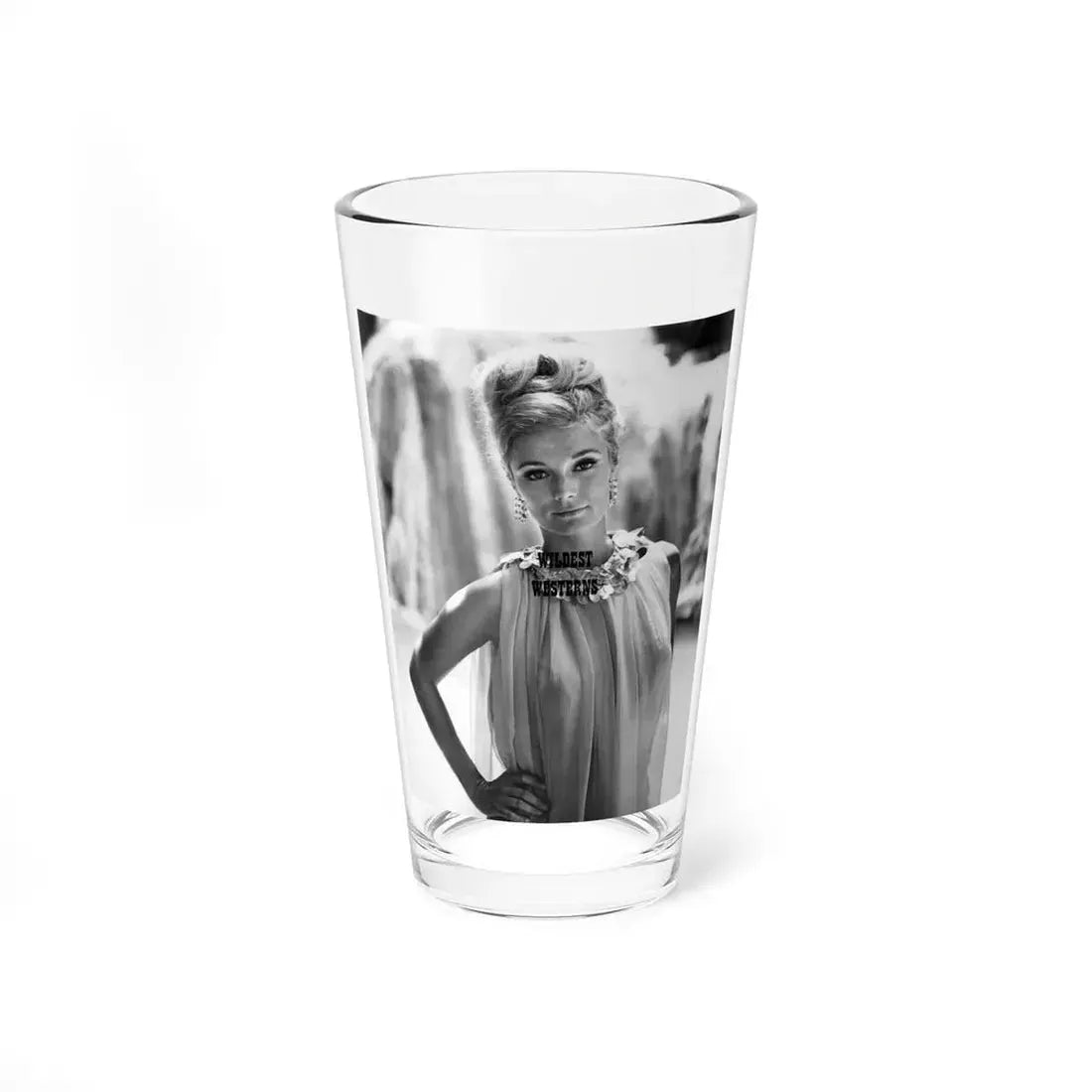 Yvette Mimieux #96 (Vintage Female Icon) Pint Glass 16oz 16oz - Go Mug Yourself