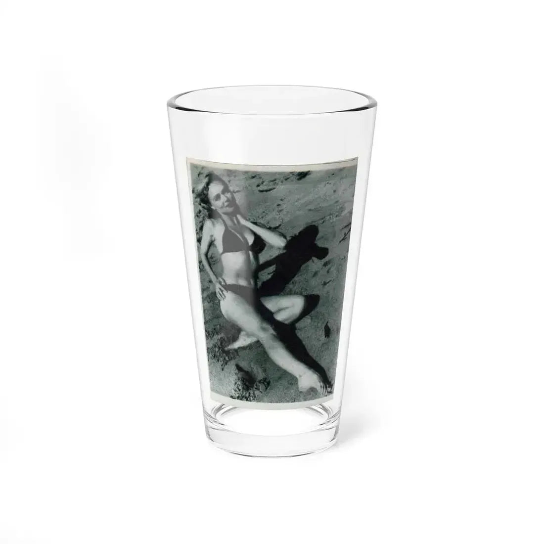 Yvette Vickers #13 (Vintage Female Icon) Pint Glass 16oz 16oz - Go Mug Yourself