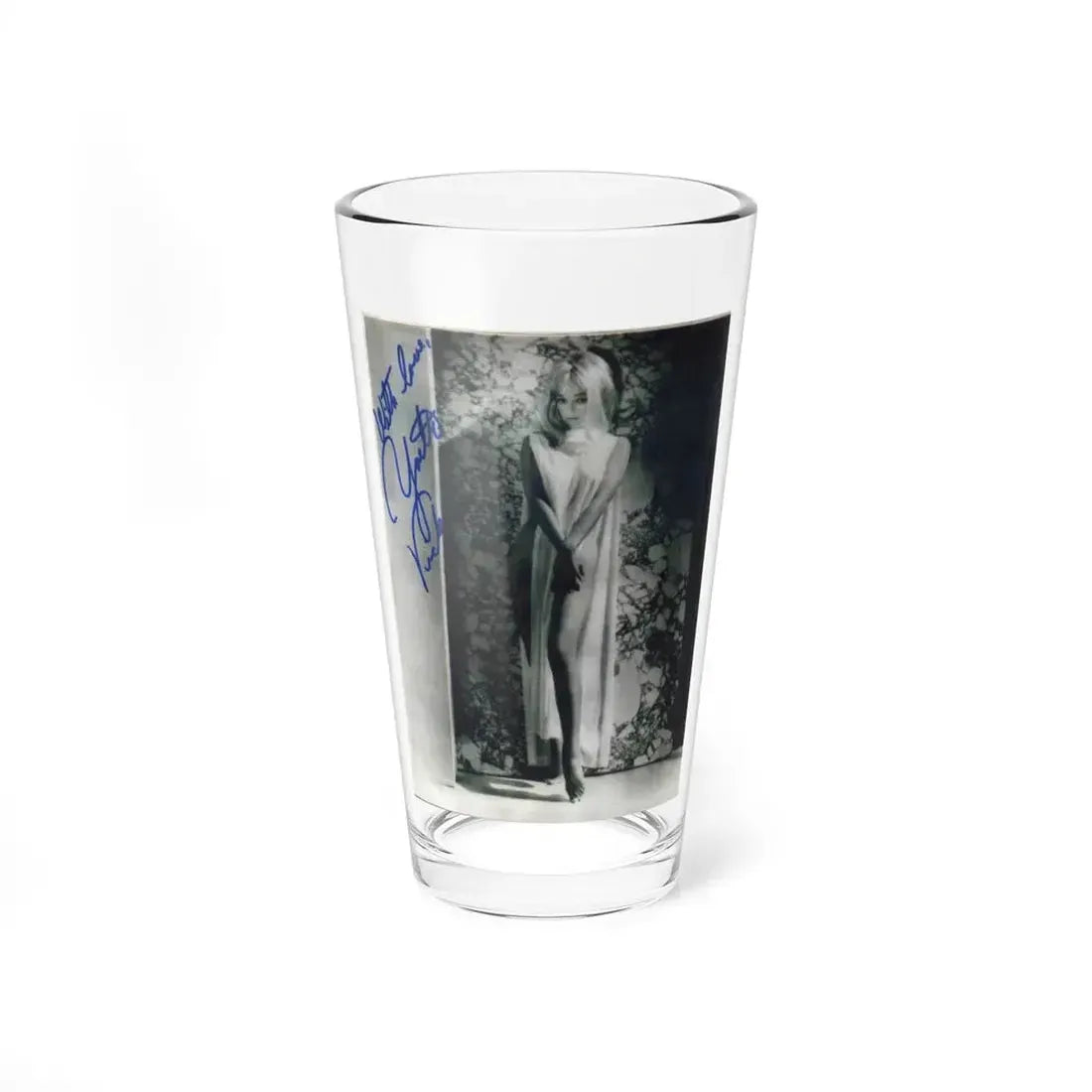 Yvette Vickers #22 (Vintage Female Icon) Pint Glass 16oz 16oz - Go Mug Yourself