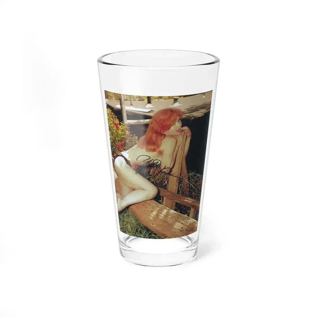 Yvette Vickers #59 (Vintage Female Icon) Pint Glass 16oz 16oz - Go Mug Yourself