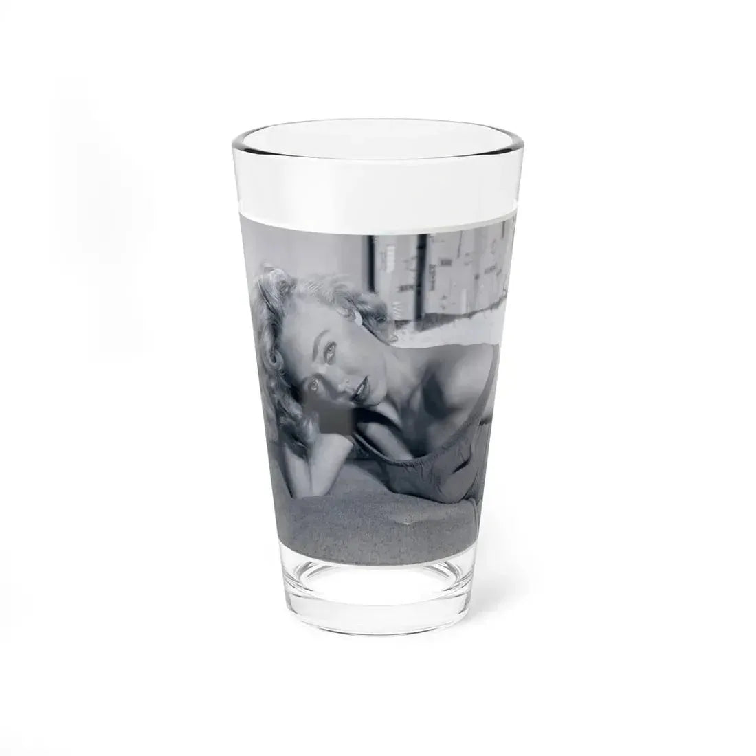Yvette Vickers #89 (Vintage Female Icon) Pint Glass 16oz 16oz - Go Mug Yourself