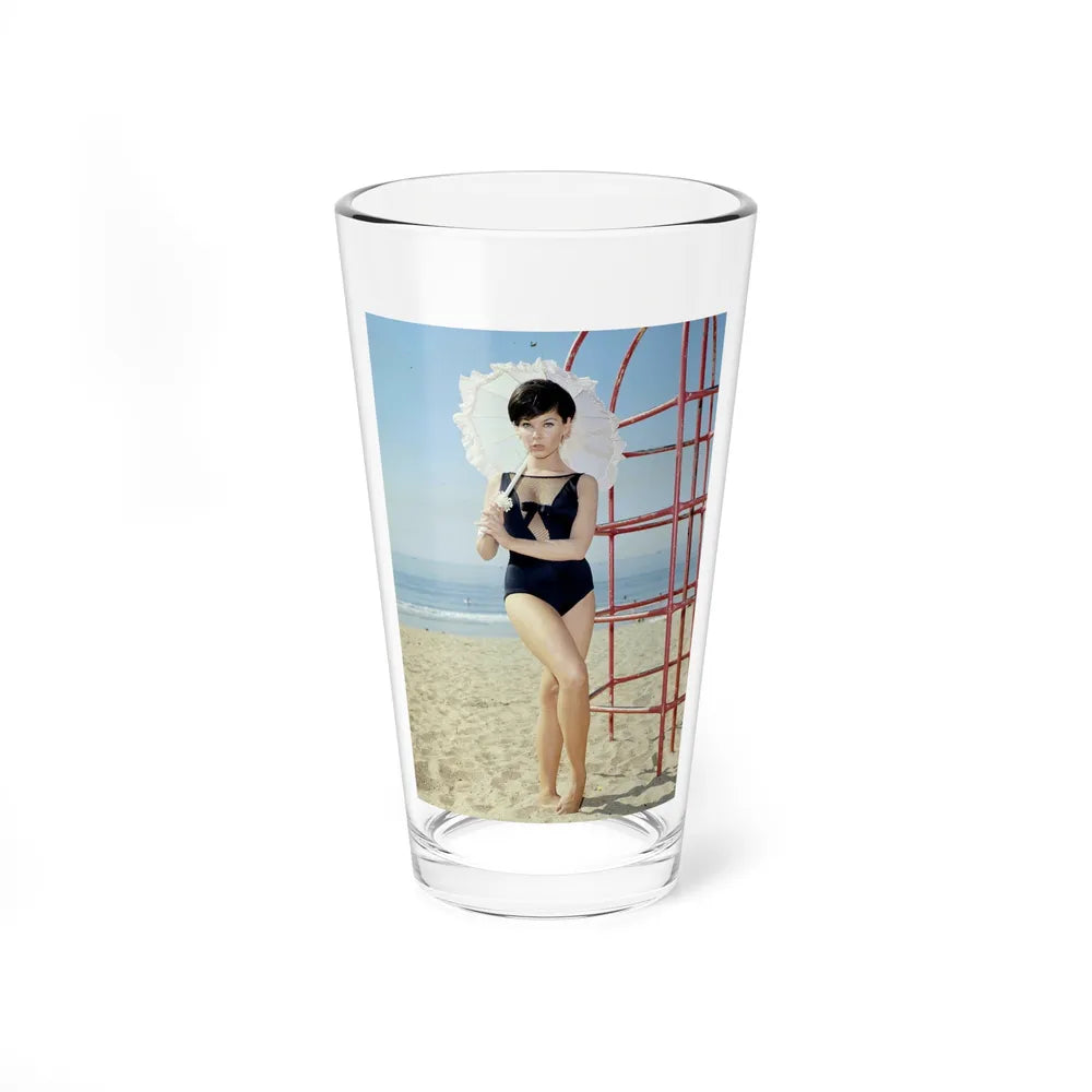 Yvonne Craig #131 (Vintage Female Icon) Pint Glass 16oz 16oz - Go Mug Yourself