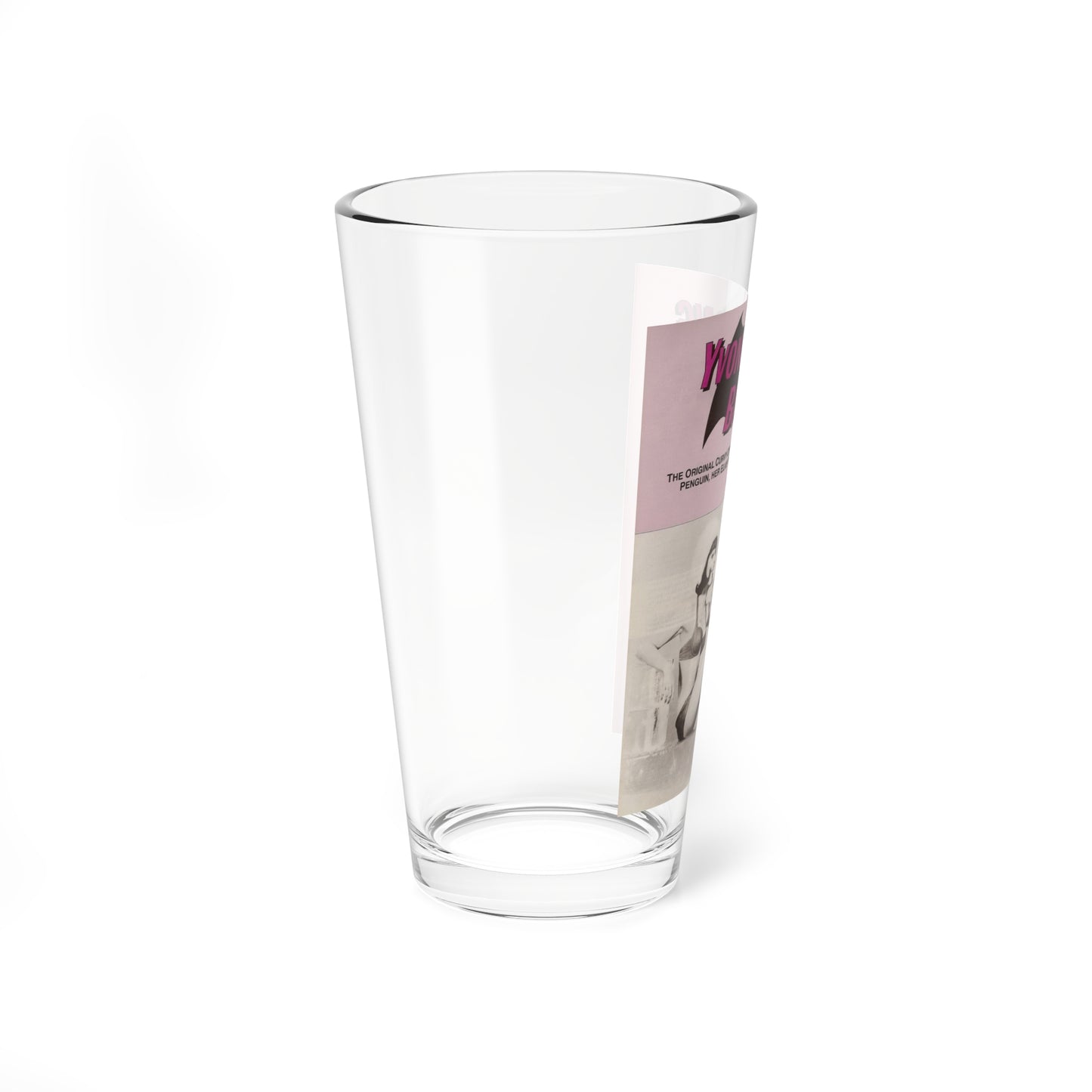 Yvonne Craig #209 - Femme Fatales Mag. December '98 Vol. 7 Issue #7 (Vintage Female Icon) Pint Glass 16oz-Go Mug Yourself