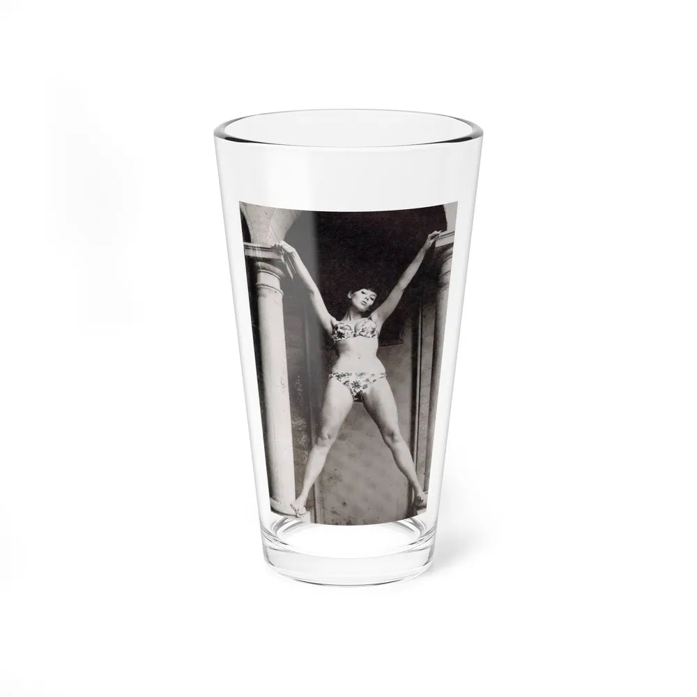 Yvonne Craig #213 (Vintage Female Icon) Pint Glass 16oz 16oz - Go Mug Yourself