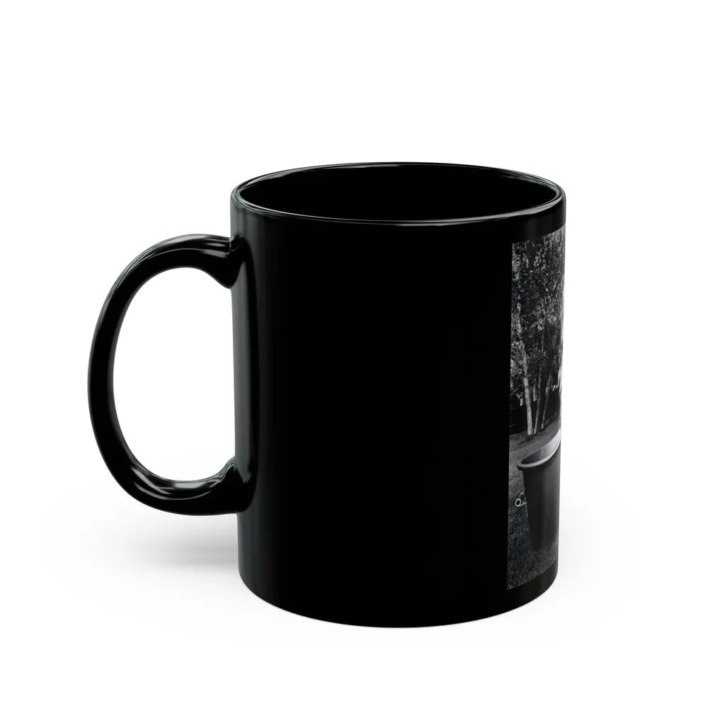 Yvonne Craig #242 (Vintage Female Icon) Black Coffee Mug-Go Mug Yourself