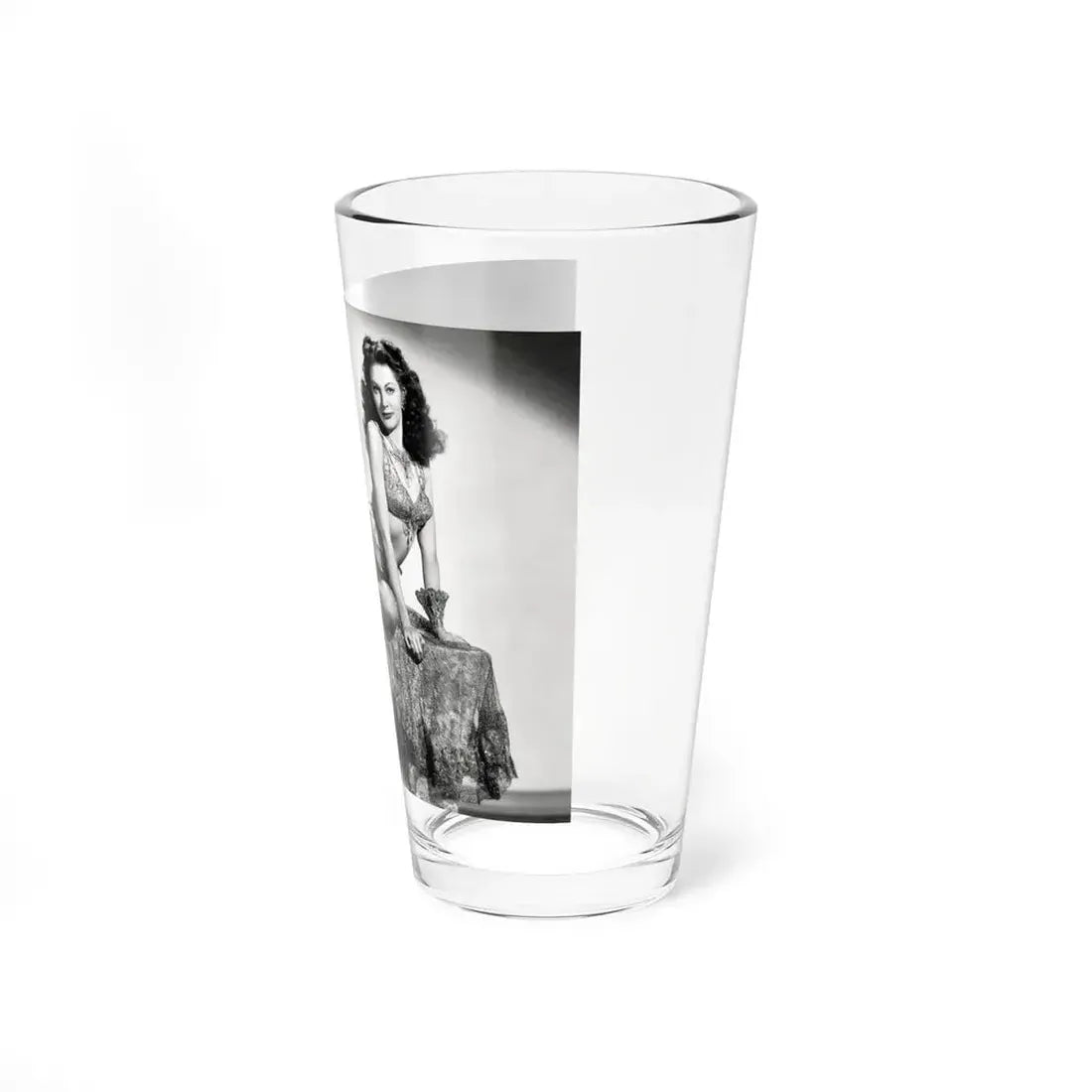 Yvonne DeCarlo #137 (Vintage Female Icon) Pint Glass 16oz - Go Mug Yourself