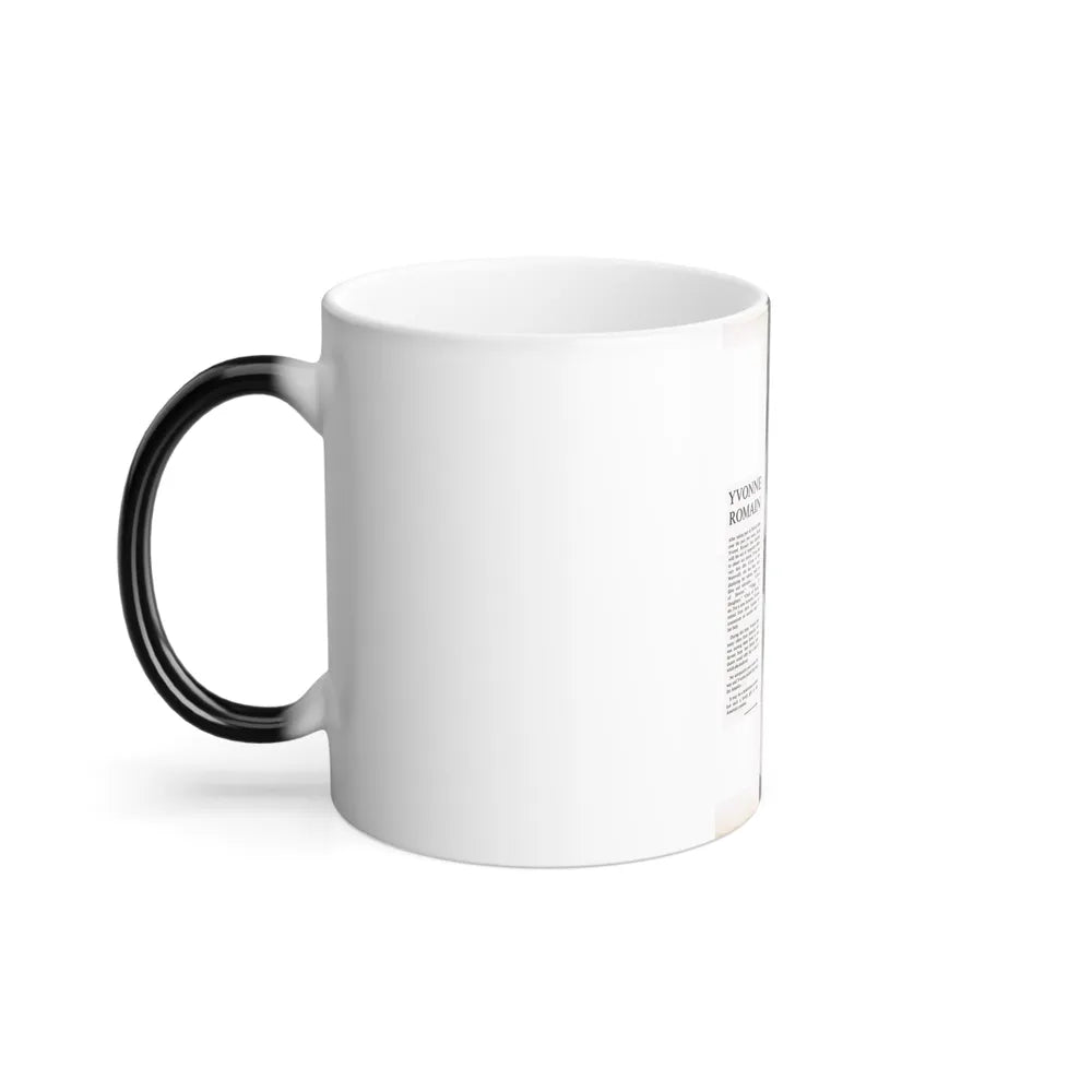 Yvonne Romaine #40 (Vintage Female Icons) Color Changing Mug 11oz-Go Mug Yourself