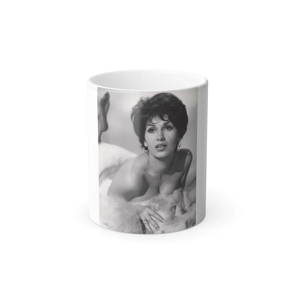 Yvonne Romaine #46 (Vintage Female Icons) Color Changing Mug 11oz-11oz-Go Mug Yourself