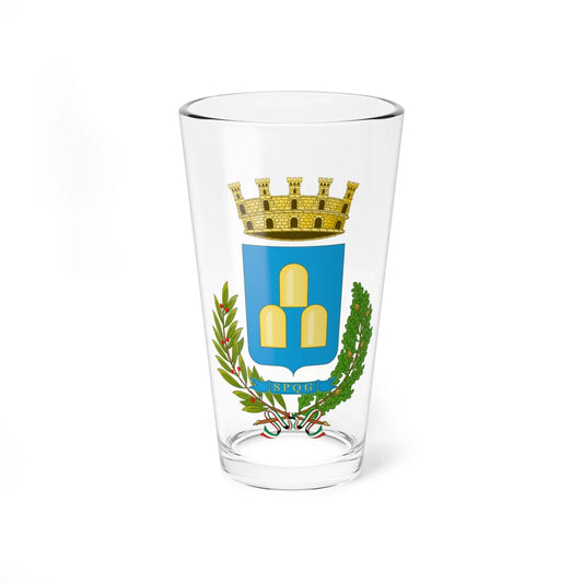 Zagarolo-Stemma (Italy) (Coat of Arms) Pint Glass 16oz 16oz - Go Mug Yourself