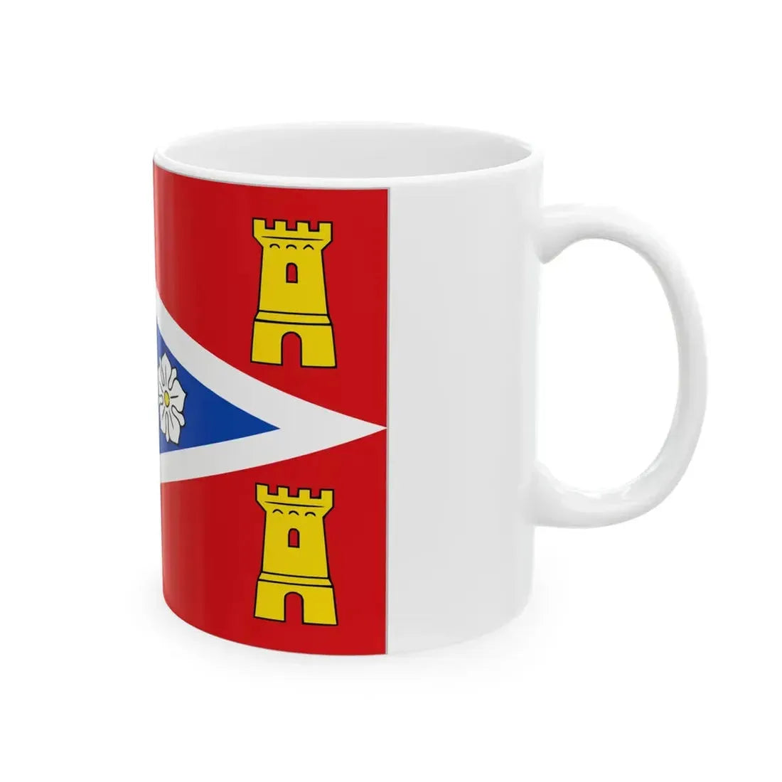Zaltbommel vlag (Netherlands) White Coffee Mug - Go Mug Yourself