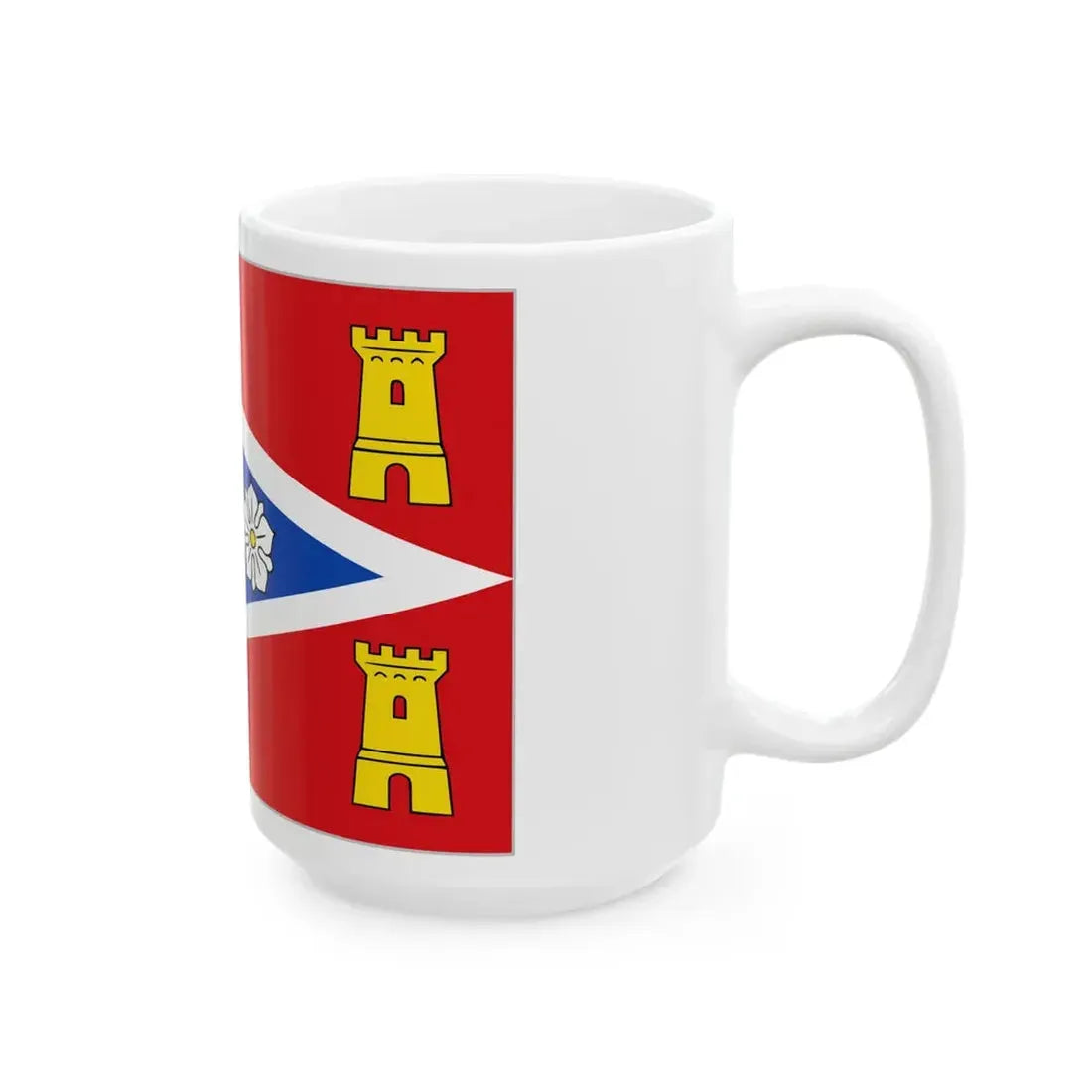 Zaltbommel vlag (Netherlands) White Coffee Mug - Go Mug Yourself