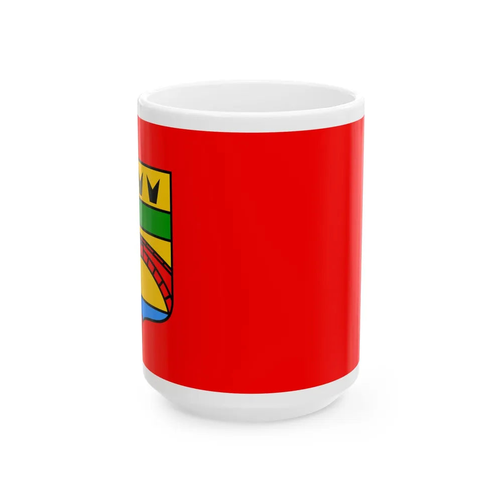 Zastava Barbana (Croatia) White Coffee Mug 15oz - Go Mug Yourself