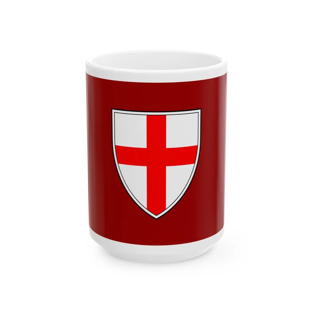 Zastava Buja (Croatia) White Coffee Mug 15oz - Go Mug Yourself