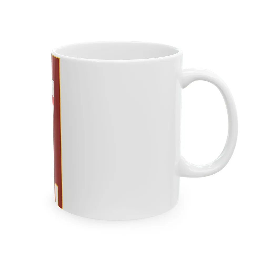 Zastava Buja okomita (Croatia) White Coffee Mug - Go Mug Yourself