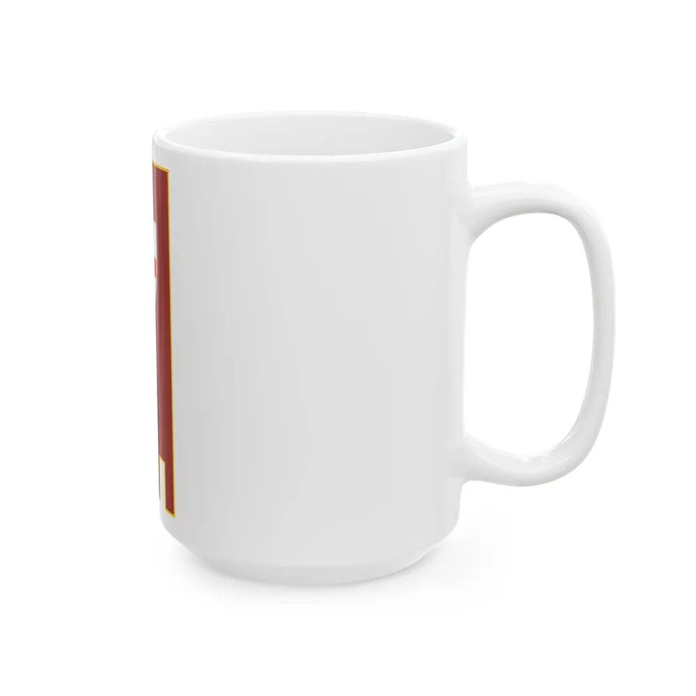 Zastava Buja okomita (Croatia) White Coffee Mug - Go Mug Yourself