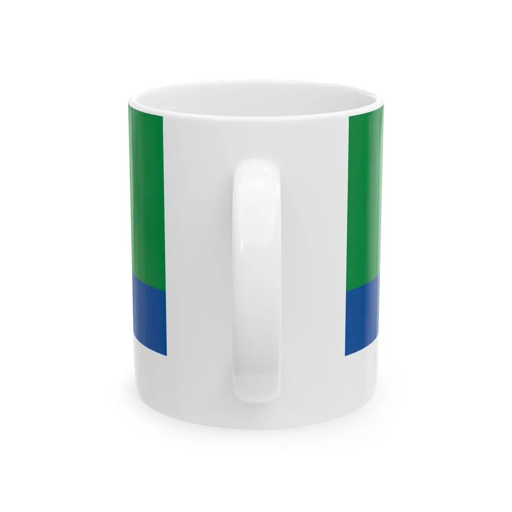 Zastava Cazina (Bosnia and Herzegovina) White Coffee Mug - Go Mug Yourself