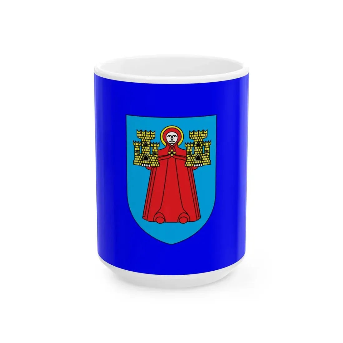 Zastava Kanfanara (Croatia) White Coffee Mug 15oz - Go Mug Yourself