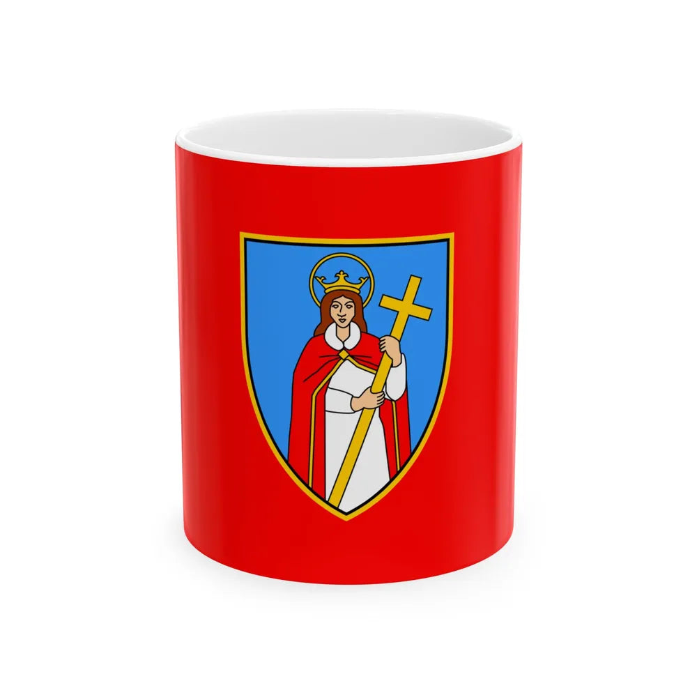 Zastava Kastva (Croatia) White Coffee Mug 11oz - Go Mug Yourself