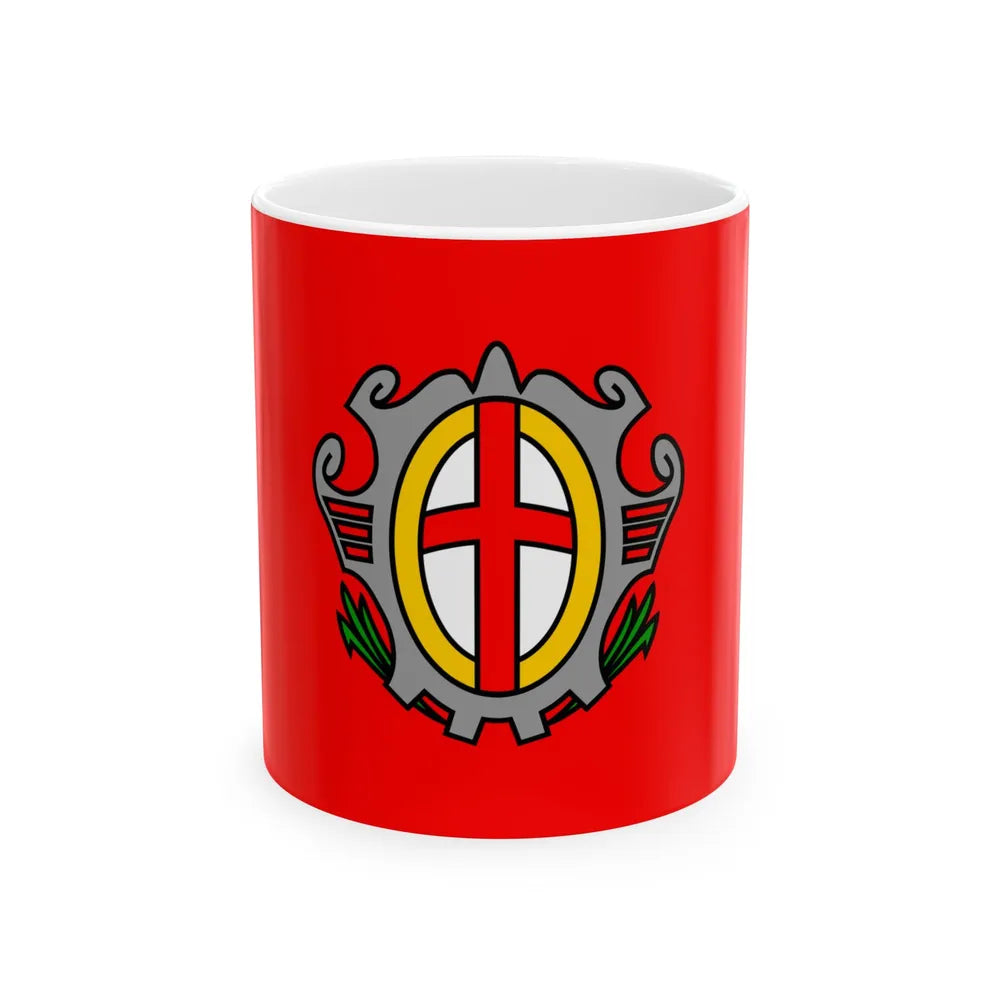 Zastava Labina (Croatia) White Coffee Mug 11oz - Go Mug Yourself