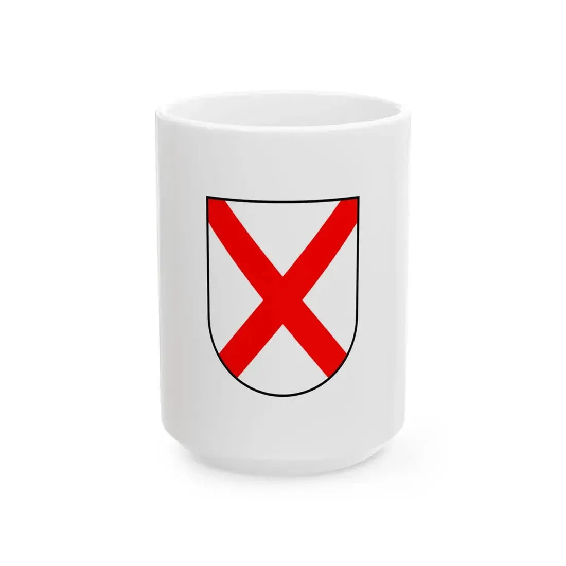 Zastava Novigrada (Croatia) White Coffee Mug 15oz - Go Mug Yourself