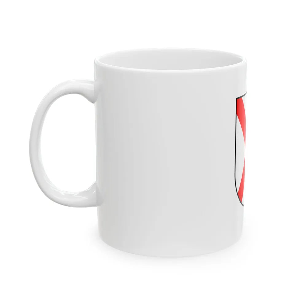 Zastava Novigrada (Croatia) White Coffee Mug - Go Mug Yourself