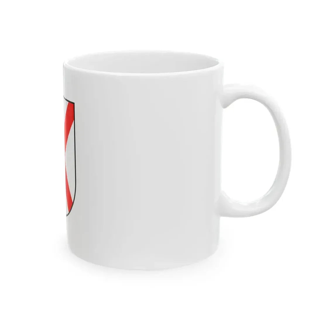 Zastava Novigrada (Croatia) White Coffee Mug - Go Mug Yourself