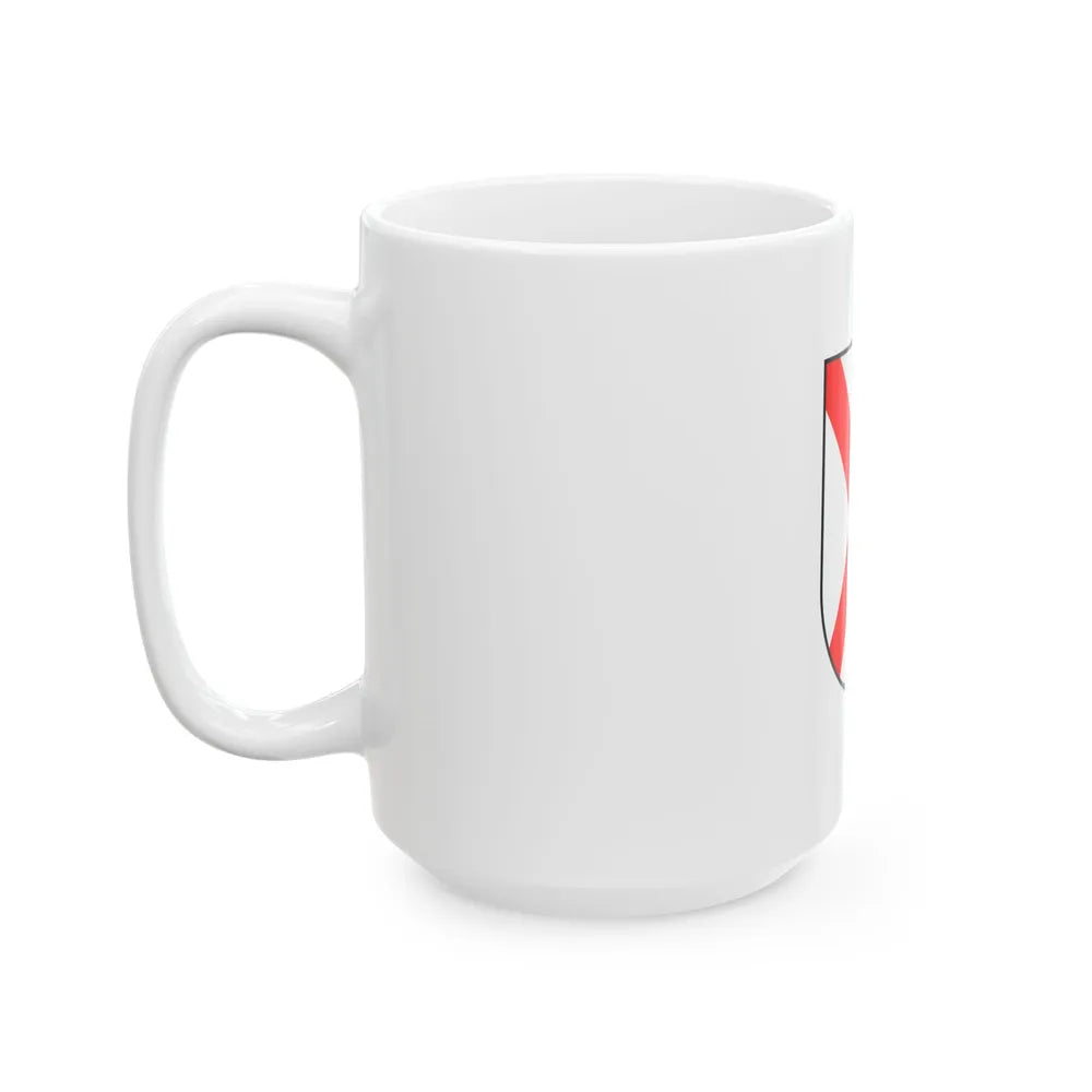 Zastava Novigrada (Croatia) White Coffee Mug - Go Mug Yourself