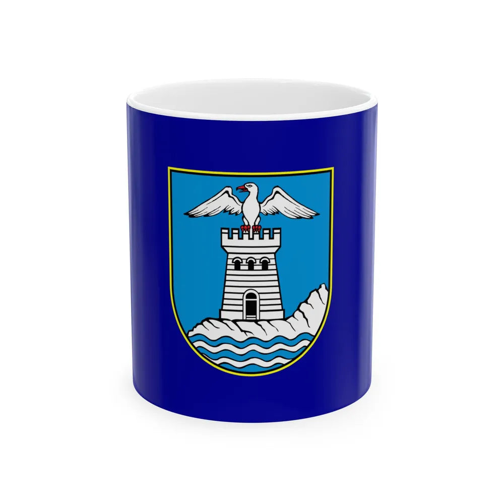 Zastava Opatije (Croatia) White Coffee Mug 11oz - Go Mug Yourself