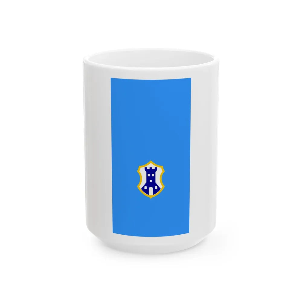 Zastava Pazina (Croatia) White Coffee Mug 15oz - Go Mug Yourself
