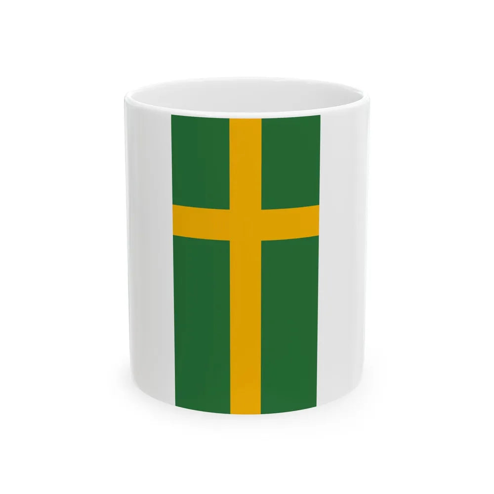 Zastava Pule okomita (Croatia) White Coffee Mug 11oz - Go Mug Yourself