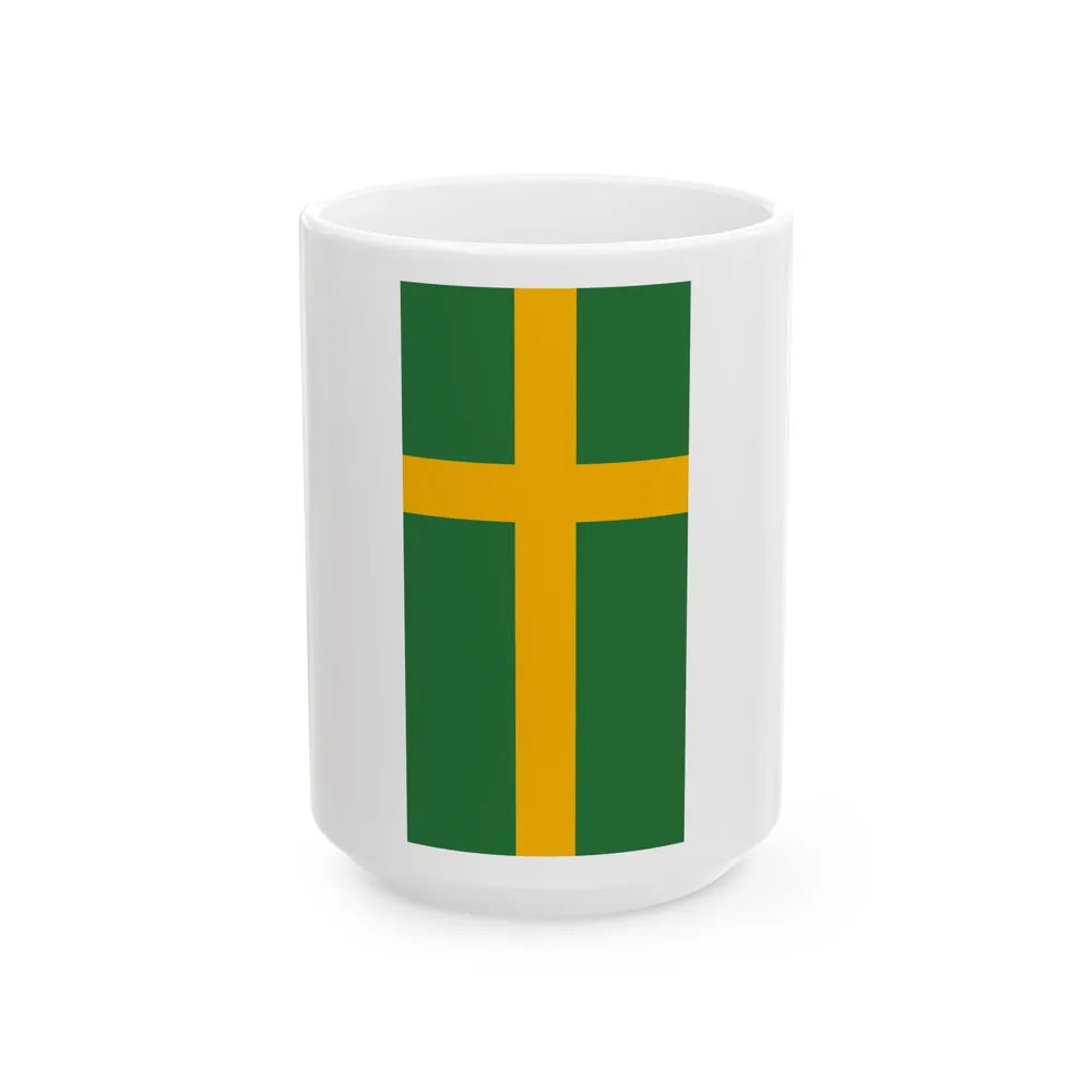Zastava Pule okomita (Croatia) White Coffee Mug 15oz - Go Mug Yourself