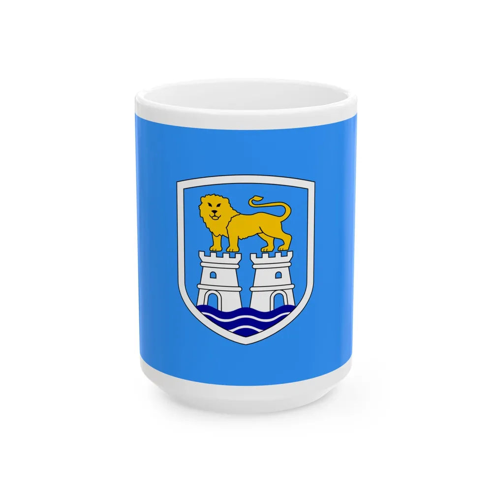 Zastava Umaga (Croatia) White Coffee Mug 15oz - Go Mug Yourself