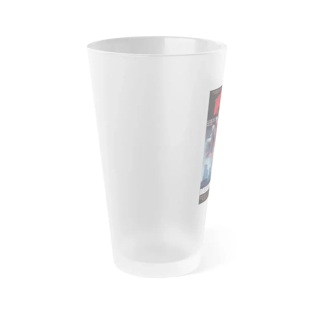 ZOMBI 2 (DANISH) 1979 Movie Poster - Frosted Pint Glass 16oz - Go Mug Yourself