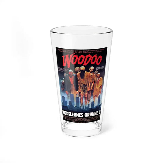 ZOMBI 2 (DANISH) 1979 Movie Poster - Pint Glass 16oz 16oz - Go Mug Yourself
