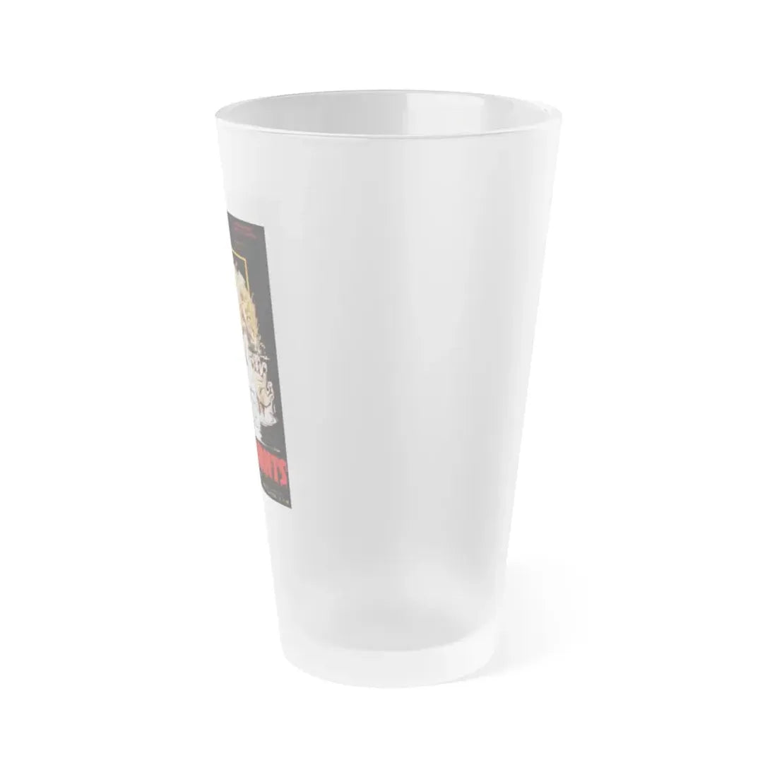 ZOMBIE LAKE 1981 Movie Poster - Frosted Pint Glass 16oz - Go Mug Yourself